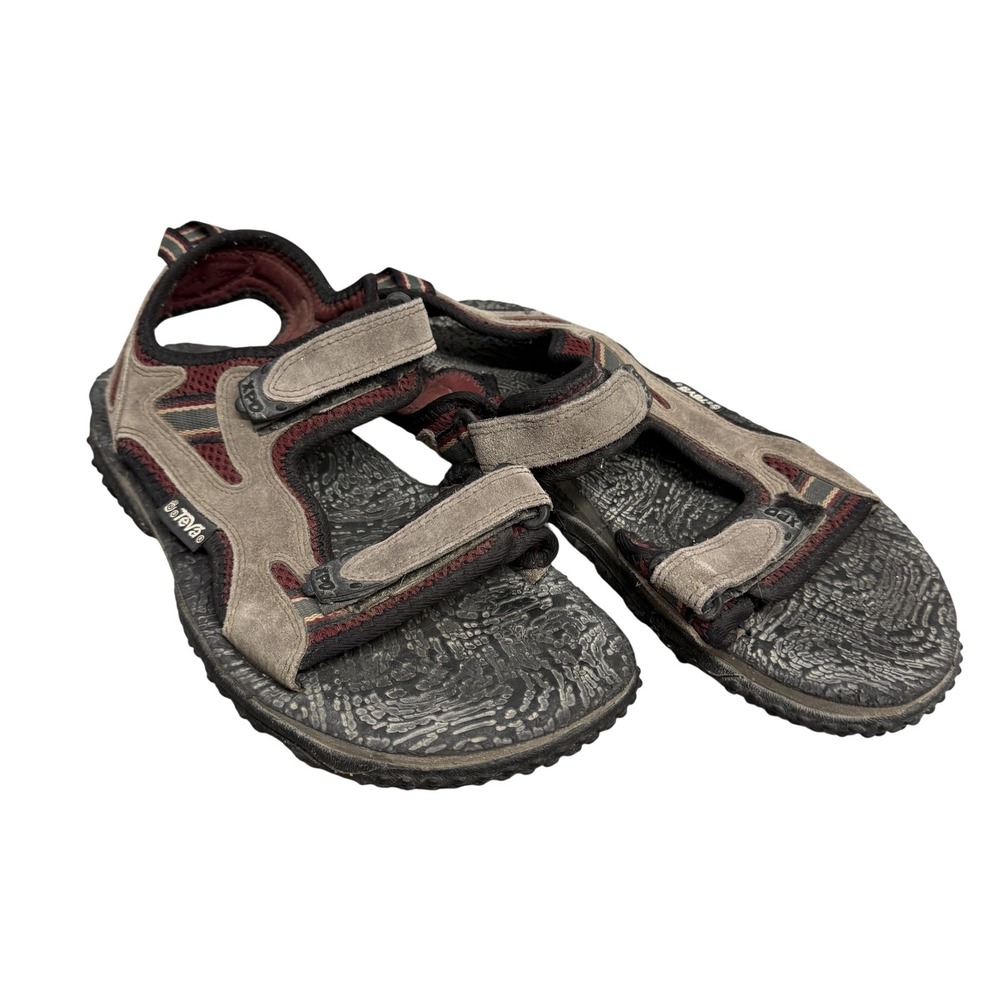 Teva Sandals Shoes Mens Size 11 Brown XPD 6702 Suede Hiking Outdoor Trail